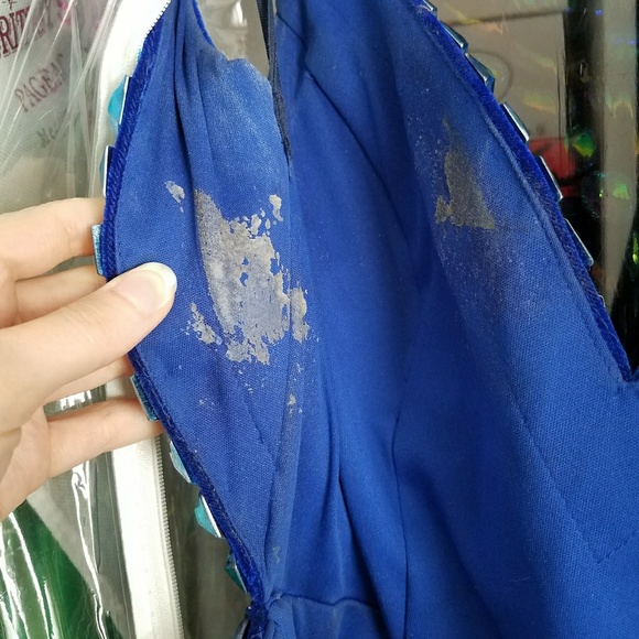 !SOLD! Velvet prom or pageant gown - Picture 8 of 8